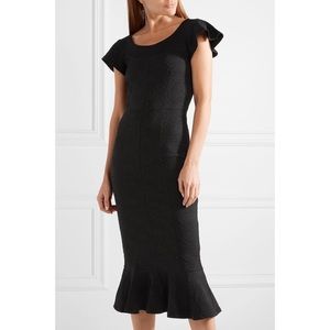 Opening Ceremony Lotus Jacquard Midi Dress